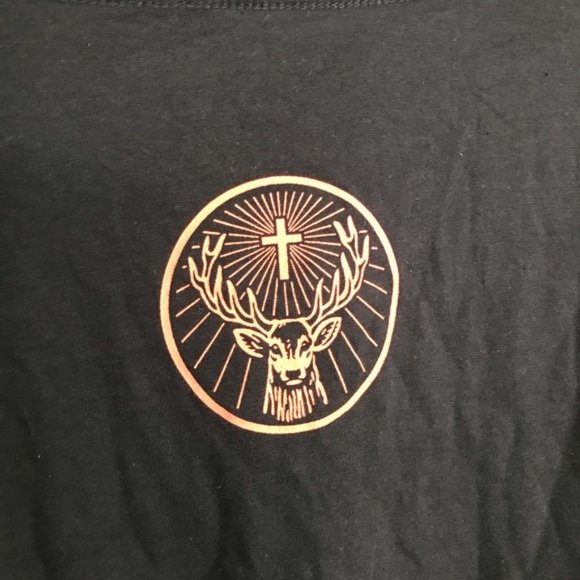 Jagermeister Men’s Limited Edition Black V-Neck Short Sleeve T-Shirt Size XXL - Picture 8 of 8